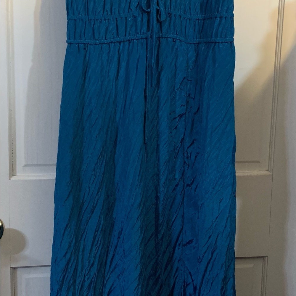 J. Crew Palermo dress in viscose-blend crinkle - Picture 6 of 10